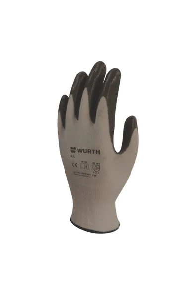 Würth Mekanikçi Iş Eldiveni Siyah 9/large 12 Çift - Resim 2