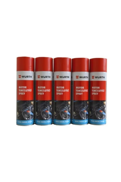 Würth Hızlı Motor Temizleme Spreyi 500 ml (5 ADET) ürün görseli 1
