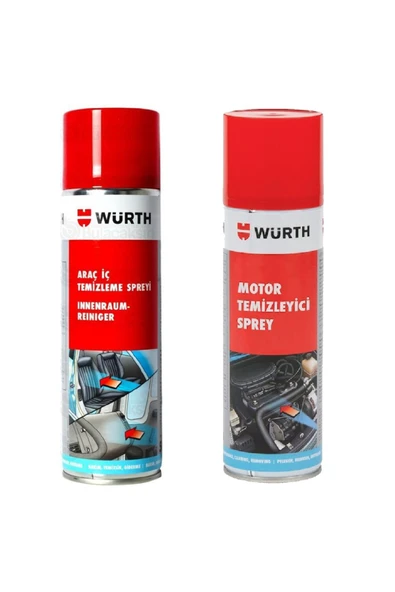 Würth Motor Temizleyici Sprey Araç Içi Temizleyici Sprey 500 ml ürün görseli 1