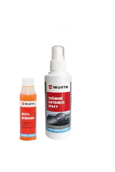 Würth Yağmur Kaydırıcı Sprey& Konsantre Cam Sabunu ürün görseli 1