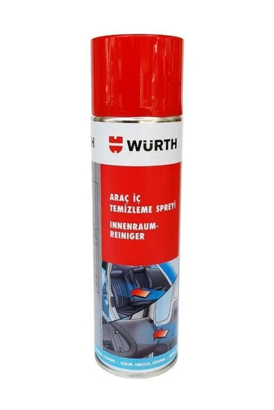 Würth Araç Içi Döşeme Ve Plastik Temizleme Köpük Sprey 500 ml ürün görseli 1