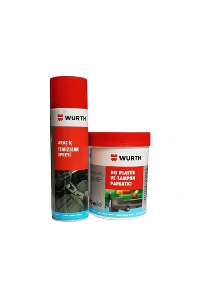 Würth Plastik Tampon Parlatıcı + Araç Içi Temizleme ürün görseli 1