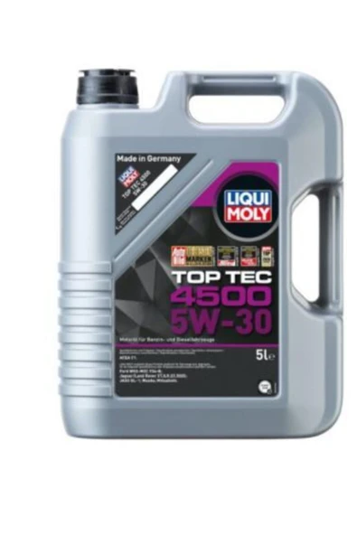Liqui Moly Top Tec 4500 5w-30 Motor Yağı 5 L ürün görseli 1