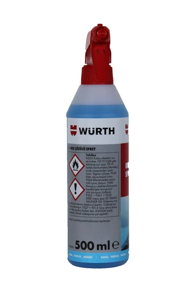 Würth 500 ml Buz Çözücü Sprey - Resim 2