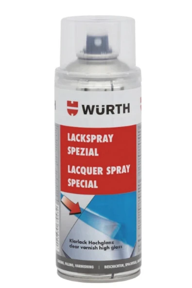 Würth Sprey Boya Special Şeffaf Vernik 400ml ''made In Germany'' ürün görseli 1