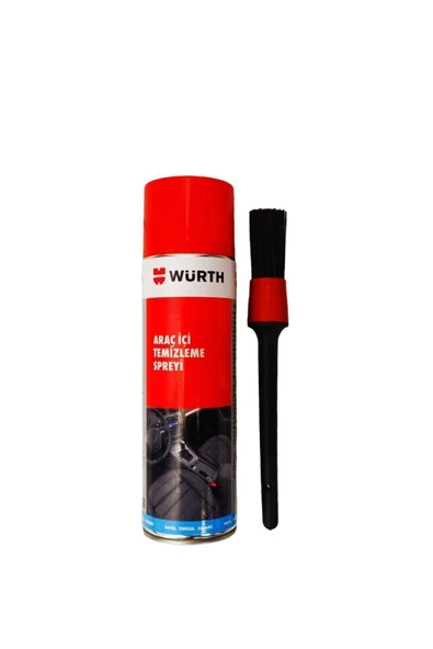 Würth Araç Içi Temizleme Köpüğü 500 ml Ve Detay Temizlik Fırçası ürün görseli 1
