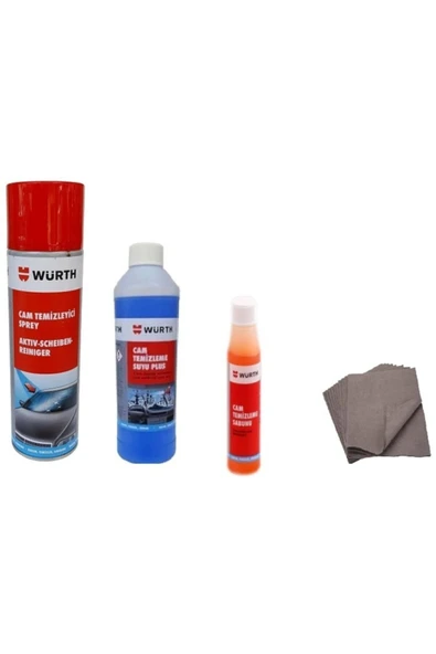 Würth 4 Parça Kampanyalı Cam Temizlik Seti ürün görseli 1