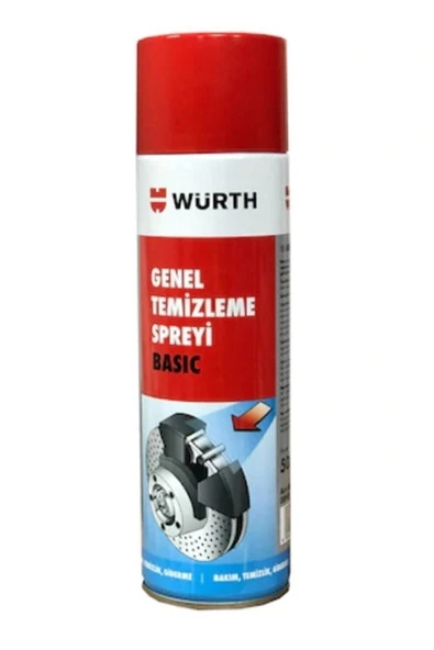 Würth Genel Temizleme & Balata Spreyi 500ml ürün görseli 1