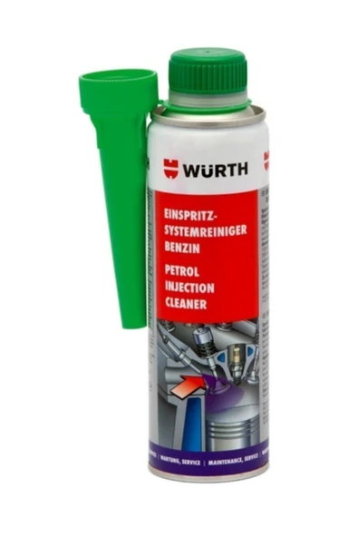 Würth Benzin Yakıt Sistemi Ve Enjektör Temizleyici 300 ml ürün görseli 1