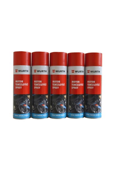 Würth 5x Motor Temizleyici Sprey500ml ürün görseli 1