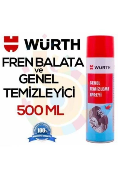 Würth Genel Temizleyici Fren Balata Spreyi 500 ml ürün görseli 1