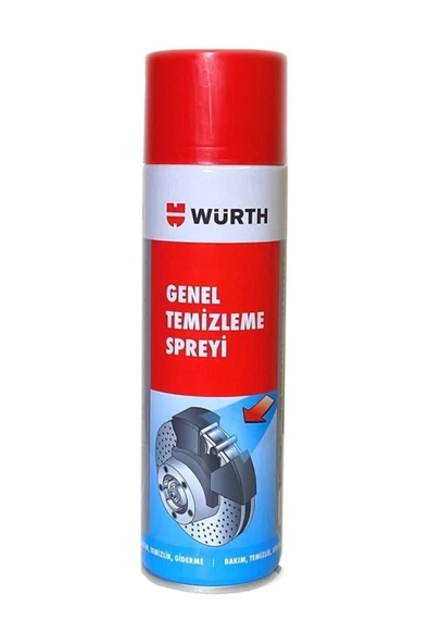 Würth Genel Temizleme Spreyi Fren Balata Spreyi 500 ml ürün görseli 1