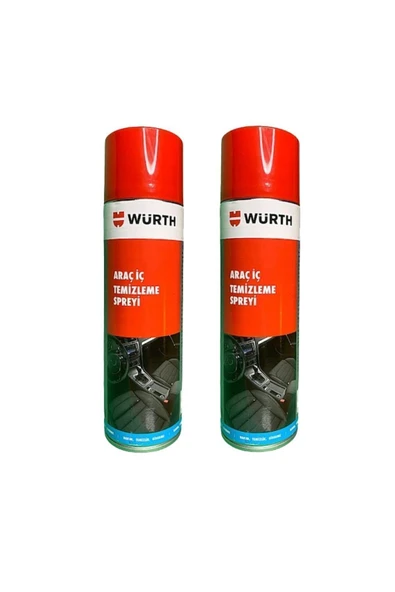 Würth Orijinal 2 Adet Araç Içi Temizleme Sprey 500x2 =1000ml ürün görseli 1