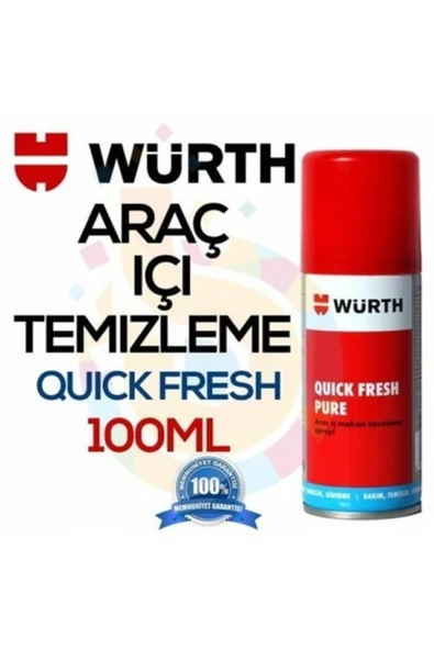 Würth Quick Fresh Araç Içi Dezenfekan Spreyi ürün görseli 1