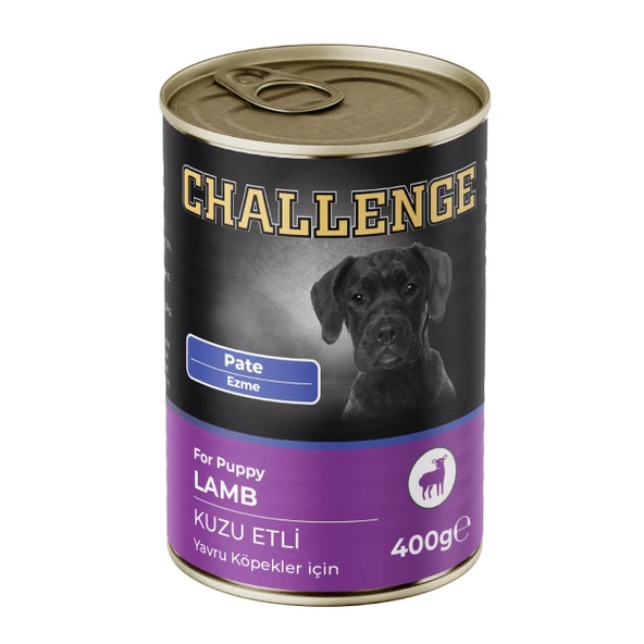 Challenge Pate Kuzu Etli Yavru Köpek Konservesi 400 gr ürün görseli 1