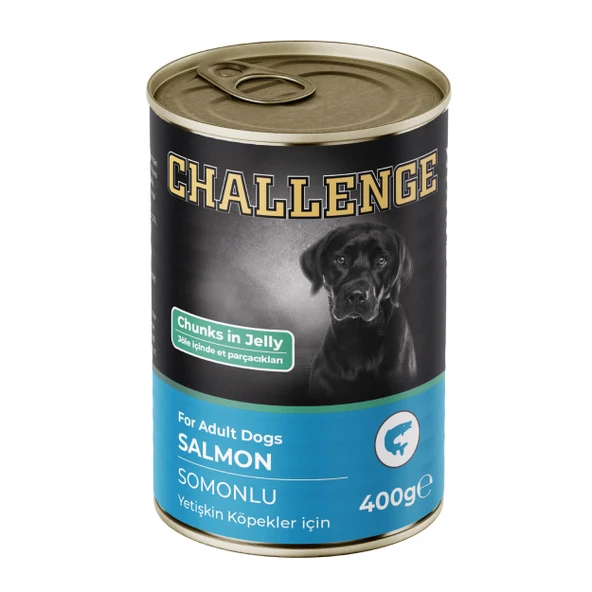 Challenge Somonlu Yetişkin Köpek Konservesi 400 gr ürün görseli 1