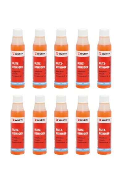 Würth Star Global Konsantre Cam Temizleme Sabunu 32 ml 10 Adet ürün görseli 1