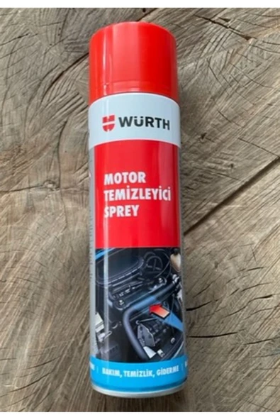Würth WÜRTH MOTOR TEMİZLEME SPREYİ SUSUZ PARLATMA SPREY 500ML GERMANY ürün görseli 1
