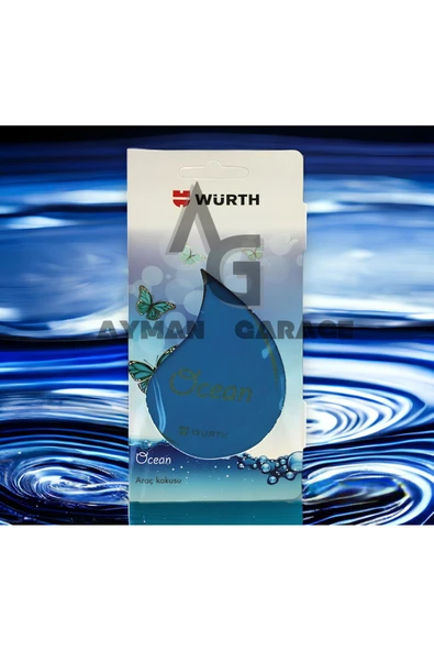 Würth Asma Araç Kokusu Ocean ORIJINAL (2023 Tarihli) ürün görseli 1