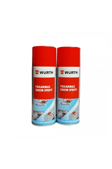 Würth Paslanmaz Bakım Spreyi 2 Li Set ürün görseli 1