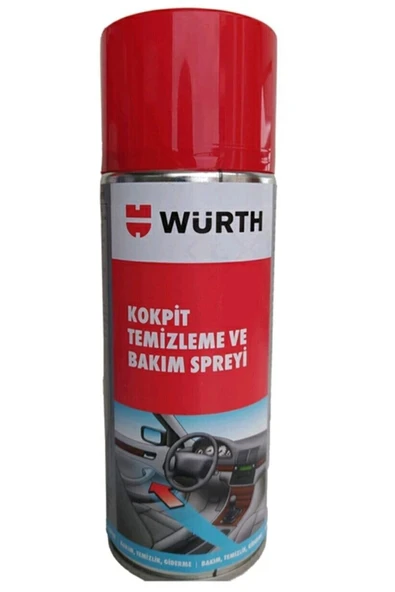 Würth Kokpit Araç Göğsü Temizleme Ve Bakım Spreyi 400ml ürün görseli 1