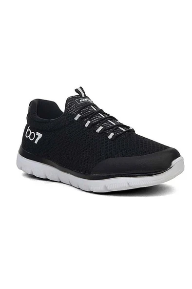 Best Of 085-25 Triko Slip On Anatomik Erkek Sneaker Siyah Beyaz ürün görseli 1