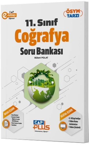 11. Sınıf Coğrafya Anadolu Soru Bankası Çap Yayınları ürün görseli 1