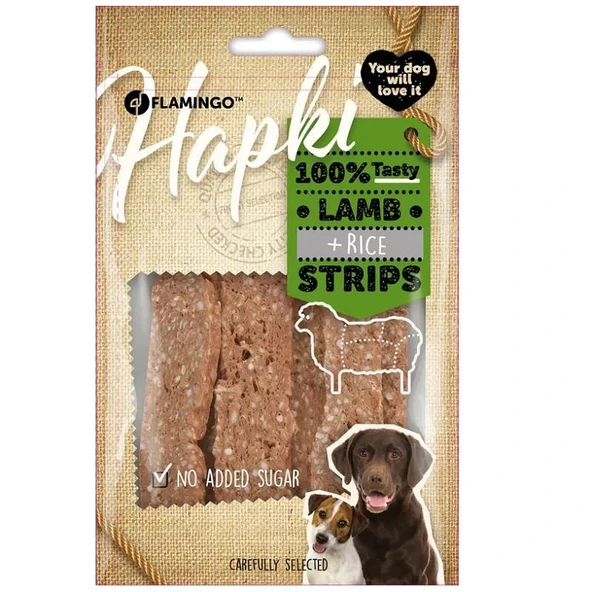 Flamingo Lamb Kuzu ve Pirinç Köpek Ödülü 85gr ürün görseli 1