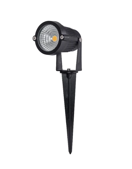 Noas YL74 0505 Kazıklı 5W Bahçe Armatürü Yeşil Işık ürün görseli 1