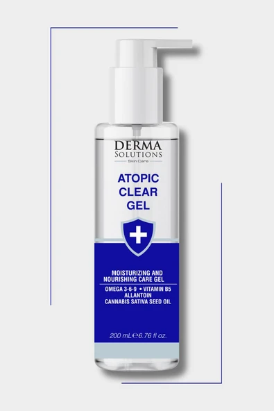 Derma Solutions Atopic Clear Gel 200ml ürün görseli 1