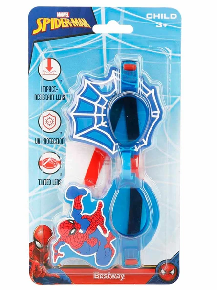 Bestway Spiderman Gözlük 98022 - Resim 5