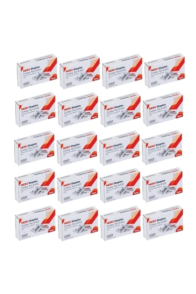 Küçük Beyaz Zımba Teli No:10 1000'li X 20 Paket ürün görseli 1