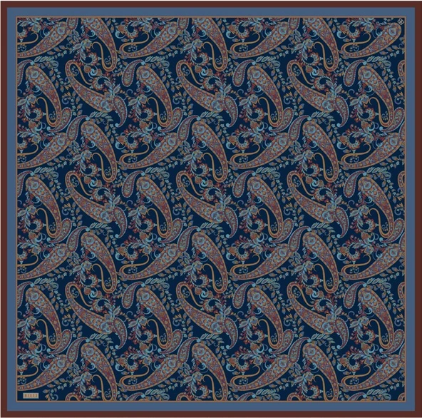 Saf İpek Eşarp 4101D (Twill İpek) - Resim 6