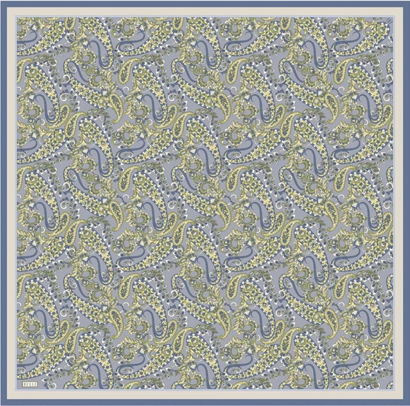 Saf İpek Eşarp 4101D (Twill İpek) ürün görseli 1