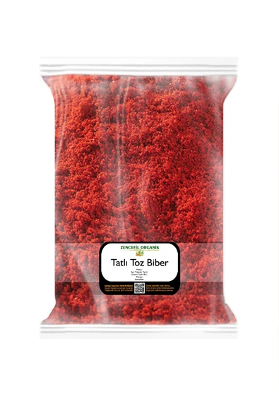 Tatlı Toz Biber 1. Kalite 1 Kg. Taze Ürün Kırmızı Toz Biber 1000 Gr. ürün görseli 1