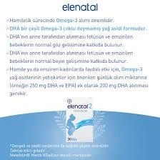 Elenatal 2 30 Kapsül - Resim 3