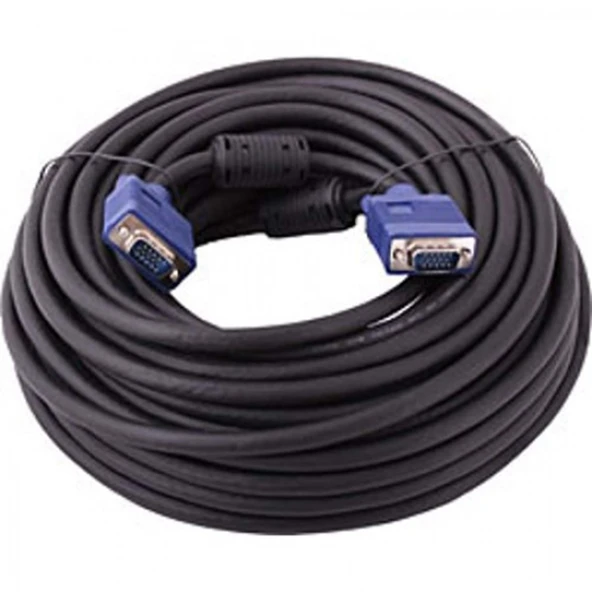 V-3002 Vga Kablo 15 Pin Erkek/Erkek 10 MT ürün görseli 1