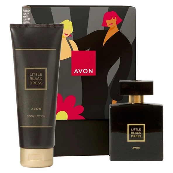 Avon Little Black Dress Parfüm Ve Vücut Losyonu Hediye Seti ürün görseli 1