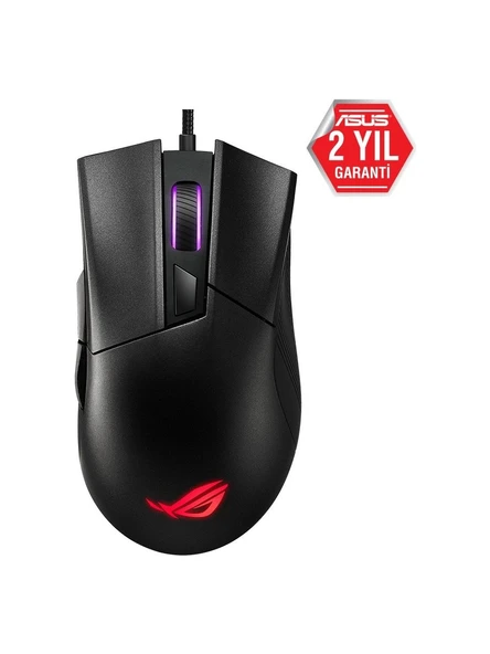 Asus P507 ROG Gladius II Core Aura Sync RGB Oyuncu Mouse ürün görseli 1