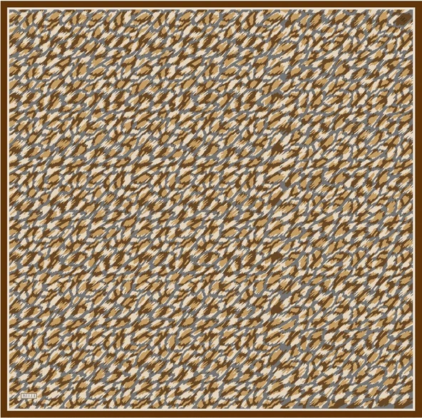 Saf İpek Eşarp 4103D (Twill İpek) - Resim 5