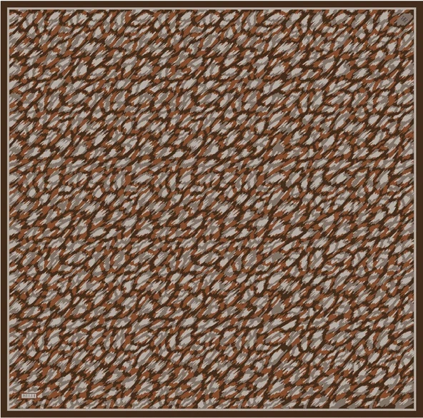 Saf İpek Eşarp 4103D (Twill İpek) - Resim 4