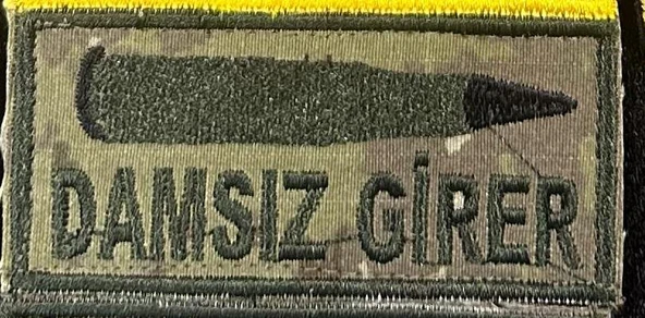Nakış Patch Damsız Girer - Resim 2