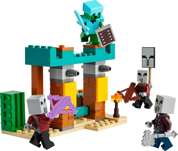 Lego Minecraft 21267 Minecraft Serseri Köylü Çöl Devriyesi - Resim 2