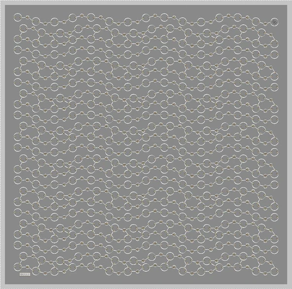 Saf İpek Eşarp 4109D02( Twill İpek) -0531 - Resim 3