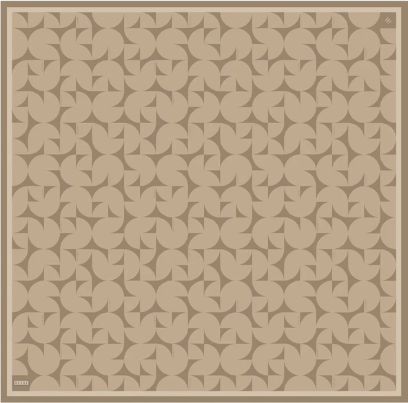 Saf İpek Eşarp 4117D02( Twill İpek) -0154 - Resim 3