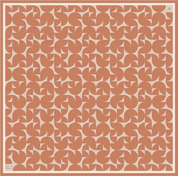 Saf İpek Eşarp 4117D02( Twill İpek) -0154 - Resim 5