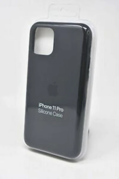 Apple Iphone 11 Pro Uyumlu Silicon Case - Black - Resim 4