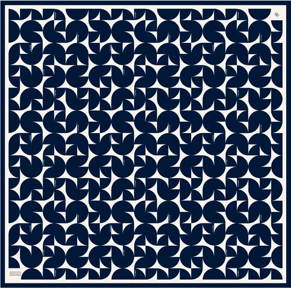 Saf İpek Eşarp 4117D02( Twill İpek) -5686 - Resim 5