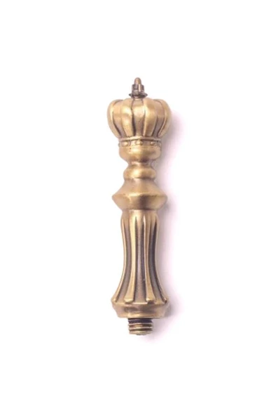 Mum Mühür Damga Kolu Premium Metal Kraliyet Tacı Antik Bronz ürün görseli 1