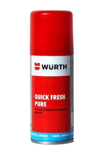 WÜRTH ARAÇ İÇİ TAZELEME SPREY FRESH PURE 100 ML ürün görseli 1